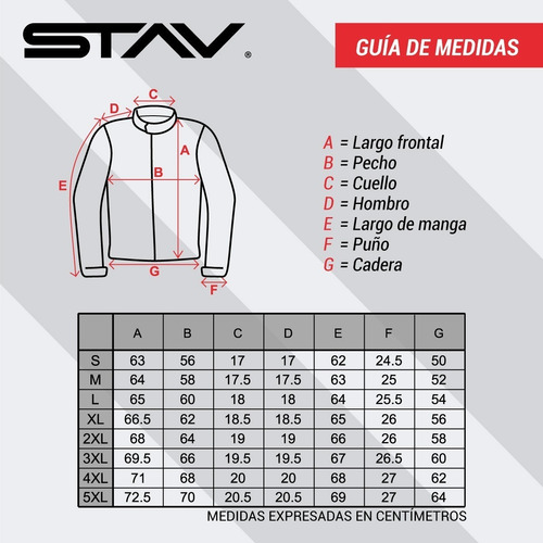 Imagen 7 de 10 de Campera Stav Base Cordura Protecciones Abrasion Control Md!