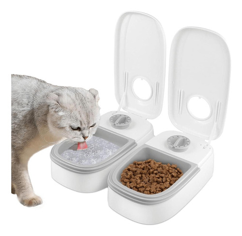 Alimentador Automático Pet Cães Gatos Comedouro Programável