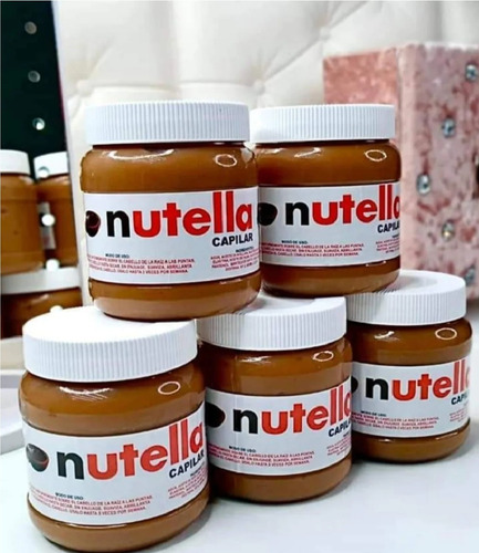 Mascarilla Para Cabello Nutella Capilar Hidratacion Cuidado