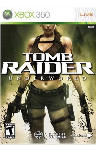 Tomb Raider: Underworld Xbox 360 Mídia Física Em Cd 