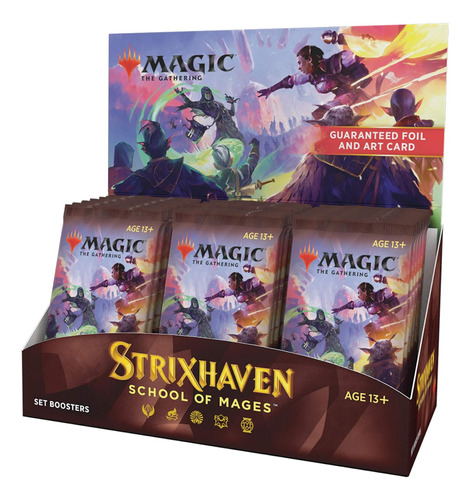 Magia: The Gathering Strixhaven Set Booster Box | 30 Paquete