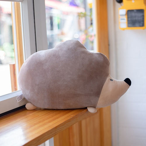 Imagen 4 de 6 de Oferta! Peluche Almohada Cojín Erizo Kawaii 50cm