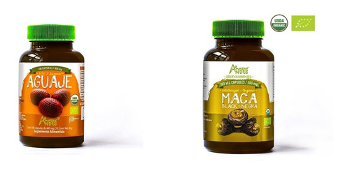 Aguaje + Maca Negra (100 X 500 Mg) (peruano)