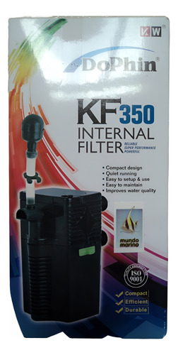 Filtro Interno Dolphin Kf350 Para Nano Acuarios 20-50 Litros