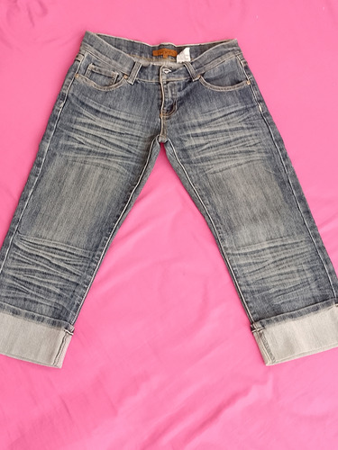 Bermuda De Dama Blue Jeans Talla M