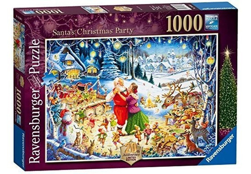 Ravensburger Santa's Christmas Party, 1000pc 2016 Edición