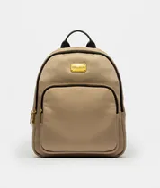 Comprar Mochila Bolt Prune Mujer Color Taupe Vison Nylon En Bolsa