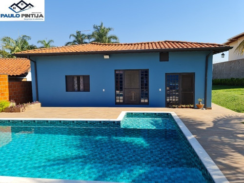 Imagem 2 de 30 de Chácara Com Excelente Casa, Piscina Aquecida E Edícula Em Indaiatuba - Ch00420 - 69475182
