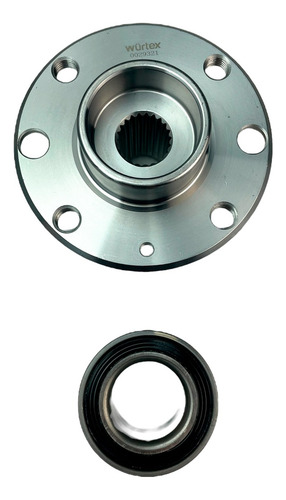 Maza Rueda Del + Rodamiento Para Opel Corsa 1.4 1996-1997