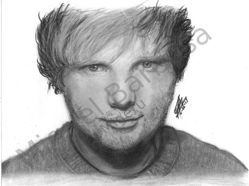 Retrato A Lápiz | Ed Sheeran | Grafito Mate