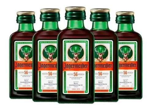 Licor Jagermeister Mini X10unidades 20ml
