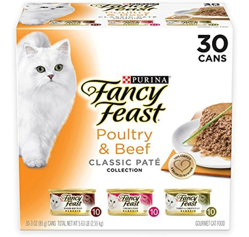 Purina Fancy Feast Classic Pate Poultry Y Beef Collection Pa