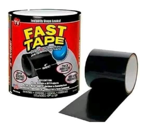Cinta Adhesiva Tipo Flextape Cinta Impermeable Fast Tape 5mt