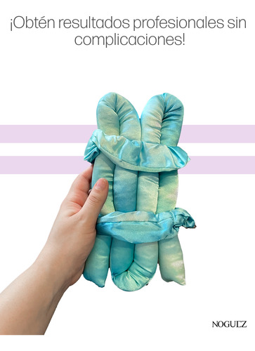 Tubos Para Cabello, Rodillos Flexibles Para Rizar El Cabello