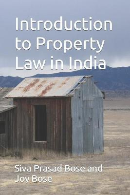 Libro Introduction To Property Law In India - Joy Bose