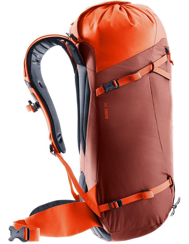 Mochila de escalada Guide Mountaineering Deuter, color pajizo, 30 litros