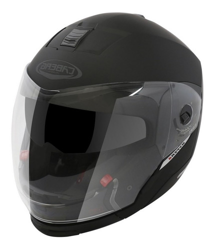 Casco Caberg Hyperx Matt Rebatible Negro Mate