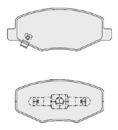 Pastilla De Freno Chery ---face 1.3 2013/ Delantera