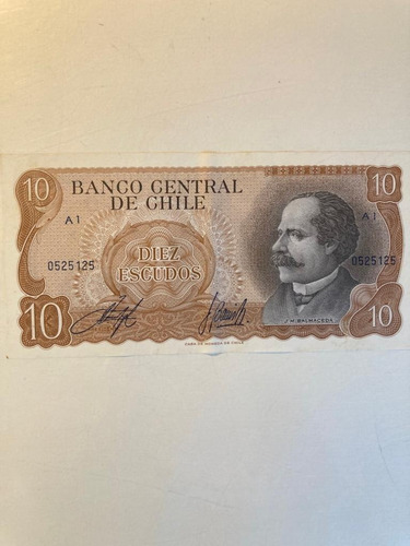 35 (treinta Y Cinco) Billetes Chilenos De 10 Escudos.