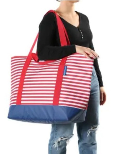 Imagen 1 de 5 de Bolsa Termica Extra Grande Conservación Alimentos Frio Calor