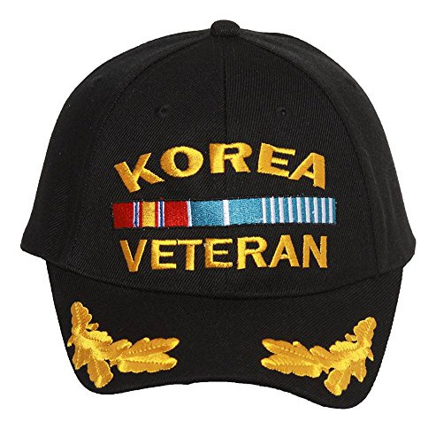 Gorro Ajustable Militar Para Veteranos De Corea Con Bordado