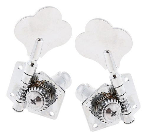 4 Piezastuning Cadena Clavijas Clavijero Para Bajo Eléctrico