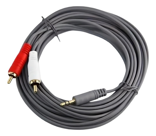 Cable Audio Plug 3,5e A 2 Rca  5mts