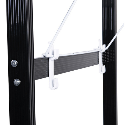 Tendedero De Ropa Plegable De Acero Inoxidable De 2 Niveles