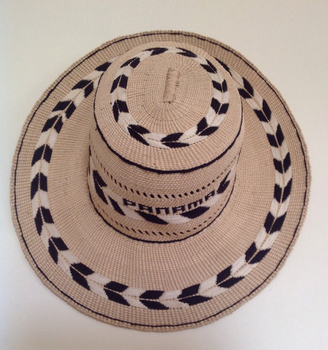 Sombrero Panameño De Pajilla Natural. Buen Regalo!