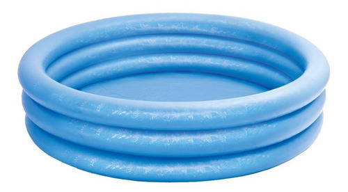Pileta inflable redonda Intex Crystal Blue 58446 de 168cm x 38cm 481L celeste caja