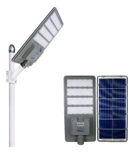 Lampara Solar Exterior Led 400w Stilo Amgelopolis Zy-ss-400