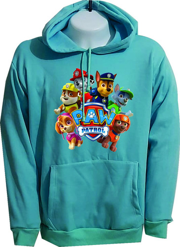 Buzos Hoodie Patrulla Canina Paw Patrol Niños Adultos