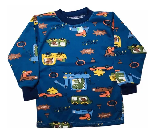Pijama Franela Cocodrilo Y Dinosaurio Para Niños