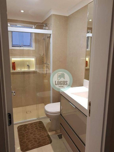 Imagem 16 de 24 de Apartamento Com 3 Dormitórios À Venda, 105 M² Por R$ 1.220.000 - Paseo Diadema Residencial Club- Centro - Diadema/sp - Ap1840