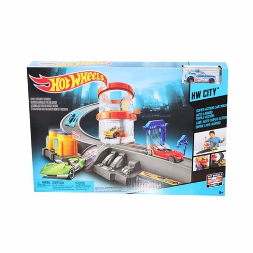 Autolavado Triple Accion Hot Wheels - Lavadero - Original