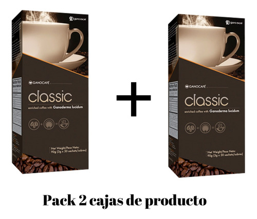 Café Classico Pack 2 Cajas (30 Sobres P/caja)