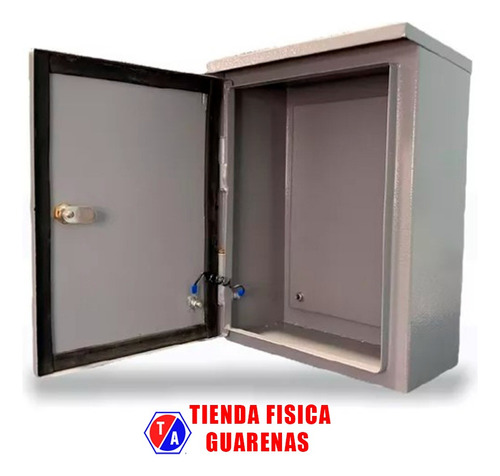 Gabinete Metalico Donble Fondo Con Llave 30x25x15cms