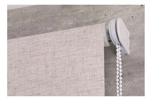 Cortina Roller Blackout 150x250 Cm Textura Crudo Cotidiana