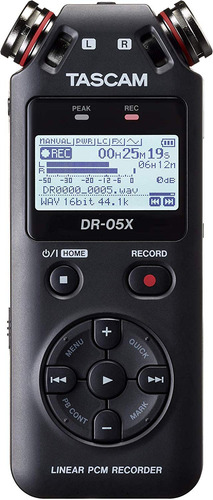 Tascam Dr-05x - Grabadora De Audio Digital De Mano Estreo E