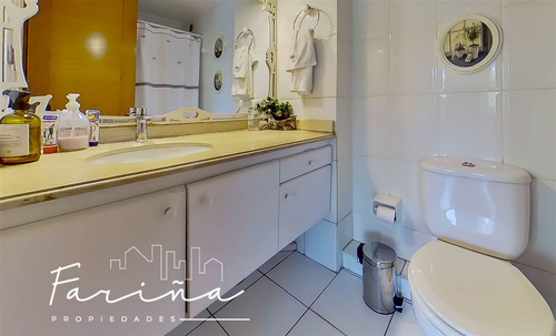 Excelente Departamento En Venta 4d + 3b, Las Condes
