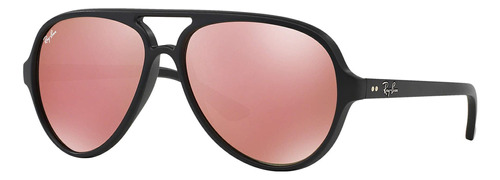 Ray Ban Rb4125 601sz2 Cats 5000 Classic Negro Mate Terracota