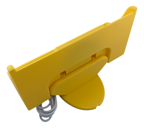 Base Carga Inalámbrica iPhone Pared O Escritorio Mgintegrado Amarillo