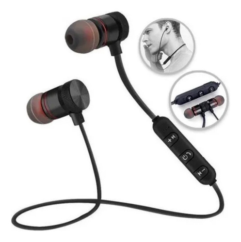 Audífono Bluetooth V4.2 M5 Deportivos Magnéticos