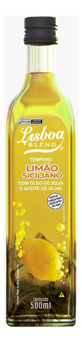 Azeite Composto Lisboa Blend Com Limão Siciliano 500ml