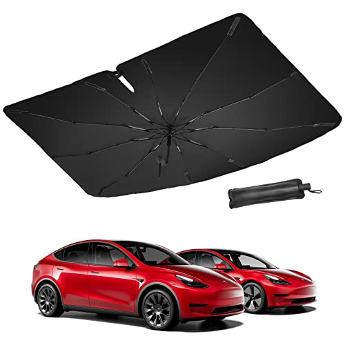 Parasol Parabrisas De Tesla Model 3 Y Model Y Mango Ple...