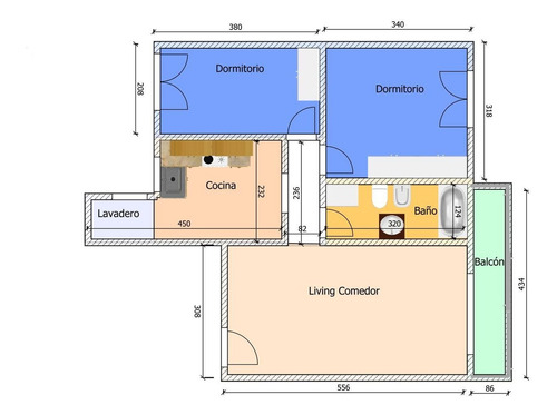 Imagen 24 de 24 de Venta 3 Ambientes- Villa Del Parque - Balcón.