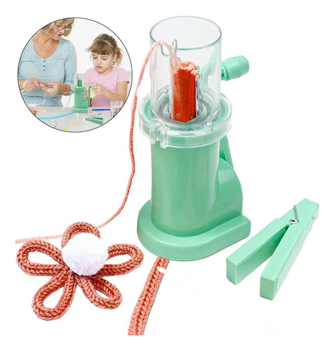 Maquina Para Tejer Cordones A Mano Con Hilo O Lana