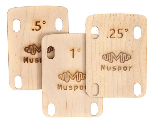 Cuñas De Cuello Muspor, 3 Piezas, Pernos. Mx0360d Para... Cu