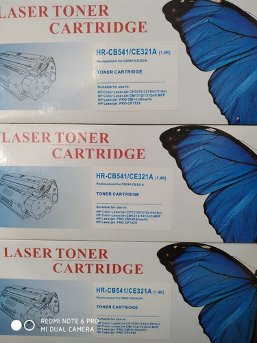 Toner Cb541/ce321a Blue Cartridge 1,4pg