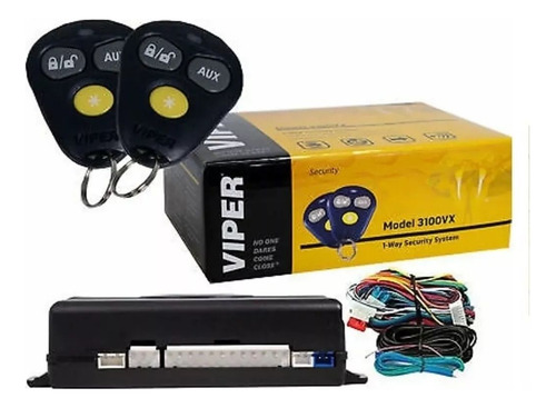 Kit Alarma Viper 3100vx + 5 Actuadores Seguros + 4 Relat